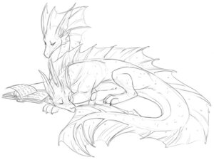 Rating: Safe Score: 0 Tags: 2011 2_heads black_and_white book claws conditional_dnp conjoined dragon duo e621 european_mythology eyes_closed feet female feral fin frill_(anatomy) gale_(slither) gale_and_gloria gloria_(slither) greek_mythology hindpaw hydra lying membrane_(anatomy) membranous_frill monochrome multi_head mythological_creature mythological_scalie mythology paws reading scales scalie sefeiren sibling_(lore) sister_(lore) sisters_(lore) sketch sleeping some_heads_sleeping tail twins_(lore) western_dragon User: bunchy7s