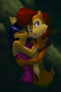 Rating: Safe Score: 0 Tags: anthro archie_comics black_hair black_nose blue_eyes breasts brian_edwards brown_body brown_fur chipmunk clothed clothed/nude clothed_anthro clothed_female clothing digital_creature duo e621 felid feline female female/female fur green_eyes ground_squirrel hair half-length_portrait hug looking_back lynx mammal nicole_the_lynx niffad nude nude_anthro nude_female portrait predator/prey red_hair rodent sally_acorn sciurid scut_tail sega short_tail sonic_the_hedgehog_(archie) sonic_the_hedgehog_(comics) sonic_the_hedgehog_(series) tail User: bunchy7s
