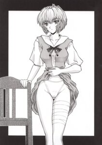 Rating: Explicit Score: 0 Tags: 1girls 2001 aoby_(artist) bandage bandages breasts closed_mouth clothed clothing color female female_only frown gainax human medium_breasts monochrome neon_genesis_evangelion open_eyes panties rei_ayanami rule34 school_uniform short_hair skirt skirt_lift solo standing User: bunchy7s