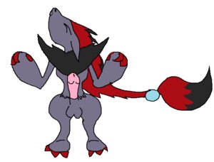 Rating: Explicit Score: 0 Tags: anthro balls canid canine claws e621 erection eyes_closed fur generation_5_pokemon genitals male mammal nintendo nude penis pokemon pokemon_(species) solo toe_claws wyrdfayth zoroark User: bunchy7s