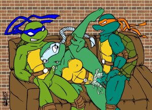 Rating: Explicit Score: 0 Tags: 1girls 2boys anthro balls cum female furry furry_only incest leonardo male male/female michelangelo ninja_turtles:_the_next_mutation nipples penis ramires reptile rule34 scalie sex smooth_skin teenage_mutant_ninja_turtles threesome turtle venus_de_milo User: bunchy7s