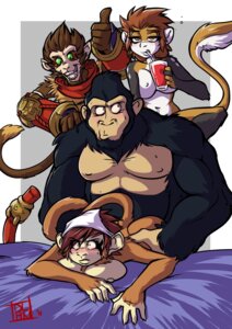 Rating: Explicit Score: 0 Tags: alizee all_fours anthro anthro_on_anthro ape bed being_watched bendy_straw big_breasts black_body black_fur blush bored breasts brown_body brown_fur brown_hair clothing container cup dalehan darkie darknite_(mel_the_hybrid) doggystyle drinking drinking_straw e621 ear_piercing felid female from_behind_position fur furniture gesture gorilla green_eyes group hair hand_gesture haplorhine holding_container holding_cup holding_object interspecies journey_to_the_west kerchief lamont league_of_legends looking_at_another looking_back male male/female mammal markings monkey multicolored_body multicolored_fur nipples penetration piercing primate pupils riot_games sex slit_pupils smile sun_wukong surprise_buttsex surprise_sex surprised tail tan_body tan_fur tencent thumbs_up two_tone_body two_tone_fur vaginal vaginal_penetration white_body white_fur wukong_(lol) yellow_eyes User: bunchy7s