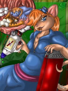 Rating: Questionable Score: 0 Tags: 3:4 anthro anthro_pred breasts cat_costume chip_'n_dale_rescue_rangers cleavage clothed clothing costume disney e621 eyewear eyewear_on_head felid female female_pred gadget_hackwrench goggles group hi_res internal katojana keidran keidran_(katojana) male mammal mouse murid murine oral_vore pantherine rena_ayama rodent soft_vore tail tiger twokinds vore User: bunchy7s