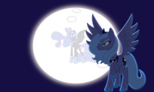 Rating: Safe Score: 0 Tags: 5:3 black_body black_feathers blue_body blue_feathers cutie_mark duo e621 equid equine feathered_wings feathers female feral friendship_is_magic hasbro hi_res horn mammal moon my_little_pony mythological_creature mythological_equine mythology nightmare_moon_(mlp) princess_luna_(mlp) quadruped simple_background tail the_jefe toony winged_unicorn wings User: bunchy7s