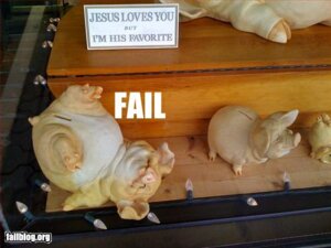 Rating: Safe Score: 0 Tags: 4:3 ^_^ ambiguous_gender domestic_pig e621 english_text eyes_closed failblog feral figurine grandfathered_content group humor lights low_res lying mammal obese on_back overweight piggy_bank sign smile spread_legs spreading suggestive suid suine sus_(pig) text unknown_artist User: bunchy7s