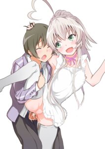 Rating: Explicit Score: 0 Tags: ahoge alternate_costume alternate_hairstyle blush brown_hair choker closed_eyes female green_eyes haiyore!_nyaruko-san male namago nyaruko open_mouth penis pussy rule34 school_uniform sex short_hair silver_hair thighhighs vaginal_penetration white_legwear yasaka_mahiro User: bunchy7s