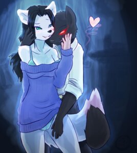 Rating: Questionable Score: 0 Tags: anthro aria_(onijet01) black_hair cainethelongshot canid canine canis caressing cuddling duo e621 female fox glowing glowing_eyes green_eyes hair heart_symbol hi_res male mammal maxis_core red_eyes romantic romantic_couple seductive smile smirk tattoo wolf User: bunchy7s Rating: Questionable Score: 0 Tags: anthro aria_(onijet01) black_hair cainethelongshot canid canine canis caressing cuddling duo e621 female fox glowing glowing_eyes green_eyes hair heart_symbol hi_res male mammal maxis_core red_eyes romantic romantic_couple seductive smile smirk tattoo wolf User: bunchy7s