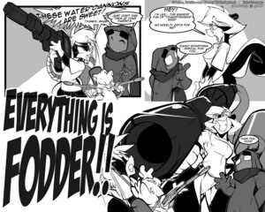 Rating: Safe Score: 0 Tags: 5:4 angry anthro bottomless clothed clothing dialogue dual_wielding e621 english_text eyewear female glasses gloves_(marking) gnaw grin group holding_object holding_weapon male mammal markings mephitid monochrome sabrina_(sabrina_online) sabrina_online scared sibling_(lore) sister_(lore) sisters_(lore) skunk smile striped_skunk tabitha_(sabrina_online) tail text timothy_squirrel-woolfe toy toy_gun water_gun weapon User: bunchy7s