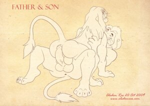 Rating: Explicit Score: 0 Tags: 2009 aledon_rex anthro anus balls disney feline incest lion male male_only mufasa penis rule34 simba tail testicles the_lion_king User: bunchy7s Rating: Explicit Score: 0 Tags: 2009 aledon_rex anthro anus balls disney feline incest lion male male_only mufasa penis rule34 simba tail testicles the_lion_king User: bunchy7s