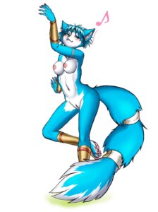 Rating: Explicit Score: 0 Tags: anthro blue_body blue_fur blue_hair blush breasts canid canine dr_comet e621 female fox fur game_cg genitals grandfathered_content hair krystal_(star_fox) mammal musical_note musical_symbol nintendo nipples nude simple_background slave_maker solo star_fox symbol tail third-party_edit vulva white_background white_body white_fur User: bunchy7s