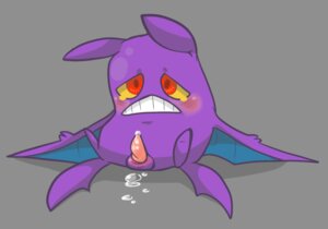 Rating: Explicit Score: 0 Tags: balls blush color crobat front_view male male_only open_eyes penis pokemon precum red_eyes rule34 solo testicles User: bunchy7s