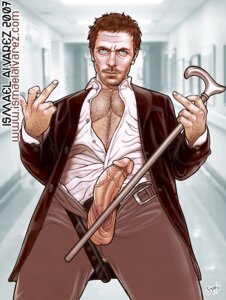 Rating: Explicit Score: 0 Tags: 1boy actor cane caucasian caucasian_male celebrity gregory_house house_(series) hugh_laurie in_character ismael_alvarez male male_focus male_only penis penis_out peyronie's real_person rule34 solo solo_male User: bunchy7s