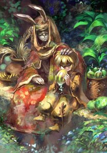 Rating: Safe Score: 0 Tags: ambiguous_gender anthro blindfold clothed clothing detailed detailed_background digital_media_(artwork) digital_painting_(artwork) duo e621 fantasy food fruit full-length_portrait fully_clothed garden lagomorph leporid light lizard mammal outside painting_(artwork) plant portrait rabbit reptile robe scalie sunlight toony young young_anthro zurumuke_bakuhu User: bunchy7s Rating: Safe Score: 0 Tags: ambiguous_gender anthro blindfold clothed clothing detailed detailed_background digital_media_(artwork) digital_painting_(artwork) duo e621 fantasy food fruit full-length_portrait fully_clothed garden lagomorph leporid light lizard mammal outside painting_(artwork) plant portrait rabbit reptile robe scalie sunlight toony young young_anthro zurumuke_bakuhu User: bunchy7s