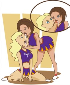 Rating: Explicit Score: 0 Tags: 1boy 2girls after_sex bonnie_rockwaller cheerleader clockwork_(artist) clothing cum_drool cum_in_mouth cum_swap disney fellatio female female_focus huge_cock kim_possible male multiple_females multiple_girls open_mouth oral partial_male penis pussy rule34 sharing_cum skirt snowballing straight_hair tara_(kim_possible) vulva User: bunchy7s