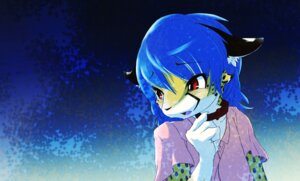 Rating: Safe Score: 0 Tags: 2011 ambiguous_gender anthro blue_hair cheetah clothed clothing collar e621 felid feline hair half-length_portrait lala_(urekemo) looking_away mammal markings open_mouth portrait red_eyes roy_(urekemo_lala) shirt solo spots topwear urekemo User: bunchy7s