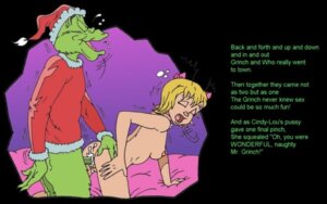 Rating: Explicit Score: 0 Tags: 1boy 1girls aged_up ass big_breasts breasts cindy_lou_who comic cum cumming dialogue dr_seuss english_text female grinch how_the_grinch_stole_christmas if_cindy_lou_who_had_been_22 karstens male nipples nude nudity older pussy rule34 santa_costume sex sideboob straight text the_grinch vaginal_penetration vulva who_(species) User: bunchy7s