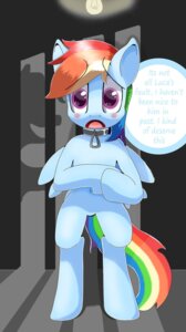 Rating: Questionable Score: 0 Tags: blue_body blue_feathers blue_fur blush collar e621 equid equine feathered_wings feathers female feral friendship_is_magic fur hair hasbro mammal mistydash multicolored_hair multicolored_tail my_little_pony mythological_creature mythological_equine mythology pegasus rainbow_dash_(mlp) rainbow_hair rainbow_tail solo tail torture_station wings User: bunchy7s Rating: Questionable Score: 0 Tags: blue_body blue_feathers blue_fur blush collar e621 equid equine feathered_wings feathers female feral friendship_is_magic fur hair hasbro mammal mistydash multicolored_hair multicolored_tail my_little_pony mythological_creature mythological_equine mythology pegasus rainbow_dash_(mlp) rainbow_hair rainbow_tail solo tail torture_station wings User: bunchy7s