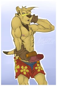 Rating: Explicit Score: 0 Tags: abs amwulf anthro armpit_hair athletic balls biceps biped body_hair bodypaint boomerang bottomwear clothed clothing dasyuromorph e621 erection face_paint genitals gloves handwear hi_res humanoid_genitalia humanoid_penis kerchief male mammal marsupial muscular muscular_anthro nipples open_bottomwear open_clothing open_mouth open_pants pants pecs penis pose recently_extinct_species shorts simple_background solo standing tail thylacine topless ty_the_tasmanian_tiger ty_the_tasmanian_tiger_(series) underwear undressing User: bunchy7s