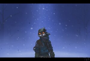 Rating: Safe Score: 0 Tags: 2012 clothed clothing e621 eyewear female fighterjet goggles linkev_christenen looking_at_viewer mammal mustelid night nuclear_winter otter outside plant post-apocalyptic scenery snow snowing solo tree wind winter wood User: bunchy7s