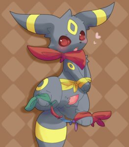 Rating: Explicit Score: 0 Tags: bdsm bondage bound e621 eeveelution erection generation_2_pokemon genitals heart_symbol kururi_itachi male nintendo penis pokemon pokemon_(species) red_eyes solo tail umbreon User: bunchy7s