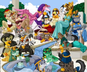 Rating: Safe Score: 0 Tags: 2007 accessory afnet_(clothing) amber_williams amphibian anthro apode aquatic avian bird bovid bovine breasts canid canine canis cattle cel_shading circlet cleavage clothed clothing cobra common_hippopotamus cow_horns_crown crocodile crocodilian crown deity detailed_background digital_media_(artwork) digital_painting_(artwork) domestic_cat draconcopode dreadlocks dress e621 egyptian egyptian_clothing egyptian_headdress egyptian_mythology equid equine felid feline felis female fish flamingo frog furgonomics giraffe giraffid gold_(metal) gold_jewelry group hathor headdress headgear headwear hippopotamid hyena jackal jewelry kalasiris kerchief legless lion long_neck mammal middle_eastern_mythology mouse murid murine mythology naga neck_ring necklace nemes_(clothing) non-mammal_breasts painting_(artwork) pantherine radiant_crown reptile robe rodent scalie serpentine seshed_circlet shaded shark shemagh signature skimpy snake snake_hood spotted_hyena stripes tail thawb uraeus usekh water zebra User: bunchy7s
