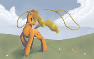 Rating: Safe Score: 0 Tags: 16:10 applejack_(mlp) blonde_hair clothing cloud dandelion detailed detailed_background e621 earth_pony equid equine female feral flower friendship_is_magic grass green_eyes hair hasbro hat headgear headwear hi_res horse lasso mammal my_little_pony plant pony quadruped sagebrushpony solo tail toony wallpaper widescreen User: bunchy7s
