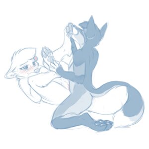 Rating: Explicit Score: 0 Tags: 1:1 4_toes anthro anvil_position blush canid canine canis digital_media_(artwork) duo e621 feet female female_penetrated foot_fetish foot_grab foot_lick foot_play fox from_front_position fur genitals hi_res hindpaw hybrid legs_up licking lucas_(littlebluewolfleo) lying male male/female male_penetrating male_penetrating_female mammal monochrome natalie_(wintersnowolf) nateday nude on_back pawpads paws penetration penile penile_penetration penis_in_vagina sex sketch soles spread_legs spreading tail toes tongue tongue_out vaginal vaginal_penetration vulva wolf User: bunchy7s