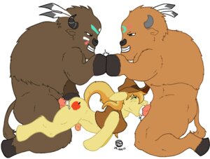 Rating: Explicit Score: 0 Tags: all_fours american_bison anal anal_penetration apple beachfox bison blonde_hair bodily_fluids bovid bovine braeburn_(mlp) butt clothing cowboy_hat cum cum_in_ass cum_in_mouth cum_inside cum_on_butt cutie_mark doggystyle dominant double_penetration e621 earth_pony eiffel_tower_position equid equine erection eye_contact fellatio feral fist_bump food forced friendship_is_magic from_behind_position fruit genital_fluids genitals gesture green_eyes grin group group_sex hair hasbro hat headgear headwear horn horse larger_dom looking_at_another male male/male male_penetrated male_penetrating male_penetrating_male mammal muscular my_little_pony oral oral_penetration overweight penetration penile penis plant pony rape sex size_difference smile spitroast tail threesome trio User: bunchy7s