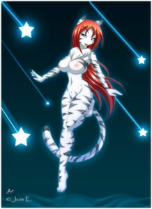 Rating: Questionable Score: 0 Tags: 2007 anthro artist_name big_breasts blue_eyes border breasts chest_tuft copyright_symbol crotch_tuft e621 felid female full-length_portrait fur grey_stripes hair hi_res leucistic looking_at_viewer mammal matypup meteor_shower meteor_storm neck_tuft nipples nude pantherine portrait red_hair shooting_star simple_background solo star striped_body striped_fur stripes symbol tail text tiger tigrezs tuft white_body white_border white_fur User: bunchy7s