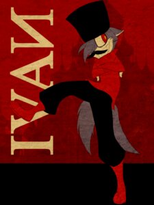 Rating: Safe Score: 0 Tags: 2011 3:4 anthro big_eyes biped boots bottomwear clothed clothing dancing digital_media_(artwork) domestic_cat e621 eyeofcalamity facial_hair felid feline felis footwear fully_clothed hat headgear headwear ivan_grey_(character) looking_aside male mammal multi_tail mustache on_one_leg pants red_background red_eyes russian shoes simple_background smile solo standing tail text User: bunchy7s