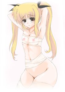 Rating: Explicit Score: 0 Tags: 1girls arms_up blonde_hair breasts fate_testarossa female frapowa long_hair lyrical_nanoha mahou_shoujo_lyrical_nanoha navel red_eyes rule34 solo tear tied_hair twintails User: bunchy7s