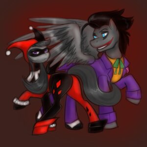 Rating: Safe Score: 0 Tags: 1:1 alternate_species balddumborat batman_(series) black_bottomwear black_clothing black_footwear black_headwear blue_eyes bottomwear clothed clothing cosplay crossover cutie_mark dc_comics digital_media_(artwork) doctor_whooves_(mlp) duo e621 earth_pony equid equine feathered_wings feathers female feral fool's_hat footwear friendship_is_magic full-length_portrait grey_body grey_feathers harley_quinn hasbro hat headgear headwear horse jacket makeup male mammal my_little_pony mythological_creature mythological_equine mythology octavia_(mlp) pants pegasus pony portrait purple_bottomwear purple_clothing purple_eyes purple_outerwear quadruped red_bottomwear red_clothing red_footwear red_headwear red_topwear shirt shoes side_view simple_background suit tail the_joker topwear white_clothing white_footwear wings yellow_clothing yellow_topwear User: bunchy7s