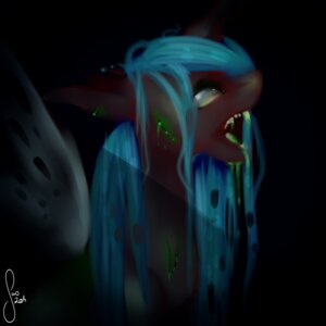 Rating: Questionable Score: 0 Tags: 1:1 2014 arthropod blood bodily_fluids changeling_(mlp) drooling e621 female feral friendship_is_magic hasbro hi_res insect_wings my_little_pony queen_chrysalis_(mlp) saliva saoiirse solo wings User: bunchy7s