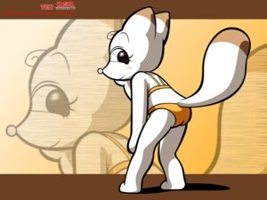 Rating: Questionable Score: 0 Tags: anthro ass female female_focus female_only furry furry_only kon_(nyander_kamen) looking_back looking_back_at_viewer mammal nyani_ga_nyander_nyander_kamen rule34 swimsuit ten_nekosupi white_fur User: bunchy7s