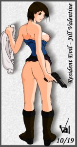 Rating: Explicit Score: 0 Tags: black_hair bottomless breasts capcom exposed_breasts female female_only gun holding_gun holding_object holding_weapon human jill_valentine jill_valentine_(julia_voth) resident_evil resident_evil_3 rule34 shirt_down solo tagme valcryst User: bunchy7s
