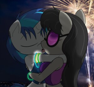 Rating: Questionable Score: 0 Tags: 2014 anthro anthrofied black_hair blue_hair city clothing cloud duo e621 earth_pony equid equine eyewear female female/female fireworks friendship_is_magic glasses glow_bracelet glowstick hair hasbro horn horse kissing mammal multicolored_hair my_little_pony mythological_creature mythological_equine mythology octavia_(mlp) outside piercing pony sandwich-anomaly sky sunglasses tongue tongue_out two_tone_hair unicorn vinyl_scratch_(mlp) User: bunchy7s
