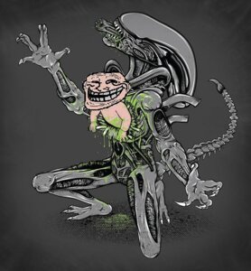 Rating: Questionable Score: 0 Tags: 2010 alien alien_(franchise) ambiguous_gender duo e621 eyeless grandfathered_content human humor mammal meme neonate nightmare_fuel role_reversal scary tail third-party_edit trollface unknown_artist xenomorph young User: bunchy7s
