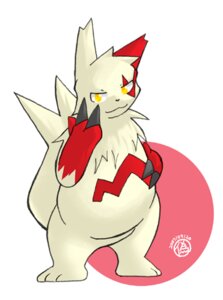 Rating: Safe Score: 0 Tags: e621 fur generation_3_pokemon looking_at_viewer low_res male markings nintendo nisemono pokemon pokemon_(species) red_markings simple_background solo white_background white_body white_fur yellow_eyes zangoose User: bunchy7s