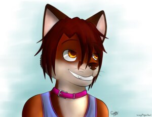 Rating: Safe Score: 0 Tags: 2013 anthro black_nose brown_eyes brown_hair canid canine clothing collar countershading digital_media_(artwork) e621 fox fur hair male mammal mytigertail red_body red_fur solo teeth User: bunchy7s Rating: Safe Score: 0 Tags: 2013 anthro black_nose brown_eyes brown_hair canid canine clothing collar countershading digital_media_(artwork) e621 fox fur hair male mammal mytigertail red_body red_fur solo teeth User: bunchy7s