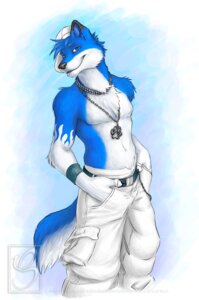 Rating: Safe Score: 0 Tags: anthro baseball_cap belt biped black_nose blue_body blue_eyes blue_fur bottomwear canid canine cargo_pants chain claws clothed clothing dipstick_ears e621 ear_markings flamslade fur hand_in_pocket hands_in_both_pockets hat headgear headwear jewelry looking_at_viewer male mammal markings medal multicolored_ears necklace pants paws pendant pockets portrait sideways_baseball_cap smile solo standing tail three-quarter_portrait topless white_body white_fur wristband User: bunchy7s Rating: Safe Score: 0 Tags: anthro baseball_cap belt biped black_nose blue_body blue_eyes blue_fur bottomwear canid canine cargo_pants chain claws clothed clothing dipstick_ears e621 ear_markings flamslade fur hand_in_pocket hands_in_both_pockets hat headgear headwear jewelry looking_at_viewer male mammal markings medal multicolored_ears necklace pants paws pendant pockets portrait sideways_baseball_cap smile solo standing tail three-quarter_portrait topless white_body white_fur wristband User: bunchy7s