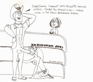Rating: Explicit Score: 0 Tags: 1boy 1girls 2009 bridgette_(tdi) female geoff_(tdi) gwen_(tdi) human human_only maguppy_puppy male rule34 straight_hair total_drama_island User: bunchy7s