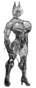 Rating: Questionable Score: 0 Tags: anthro anubian_jackal azrial_marburius big_breasts biped boots breasts canid canine canis clothed clothing corset e621 female footwear gloves handwear hi_res high_heeled_boots high_heels jackal legwear lingerie mammal monochrome shoes simple_background solo tail thigh_boots thigh_highs topwear whip white_background User: bunchy7s