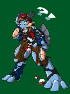 Rating: Safe Score: 0 Tags: 3:4 anthro biped breasts brooke_(lunarkeys) brown_hair catmonkshiro clothing e621 exclamation_point female generation_3_pokemon green_background hair interrobang looking_down nintendo pokeball pokemon pokemon_(species) pokemorph question_mark simple_background solo standard_pokeball swampert torn_clothing transformation User: bunchy7s