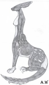 Rating: Safe Score: 0 Tags: chimera e621 female full-length_portrait graphite_(artwork) hi_res hybrid ivxx_chimera_xxvi monochrome portrait quadruped side_view simple_background sitting solo tail taur traditional_media_(artwork) white_background User: bunchy7s