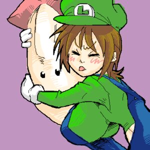 Rating: Explicit Score: 0 Tags: artist_request female futanari hug hugging hugging_penis intersex luigi luigiette mario_(series) nintendo penis penis_with_face rule34 rule_63 small_image straight_hair tagme User: bunchy7s