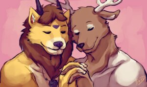 Rating: Safe Score: 0 Tags: anthro antlers black_nose boulevard brown_body brown_fur brown_hair deer duo e621 eyes_closed felid fur hair hand_holding happy horn hybrid interlocked_fingers intimate jewelry lion love male male/male mammal mane necklace pantherine predator/prey purple_nose romantic romantic_couple smile tan_body tan_fur yellow_body yellow_fur User: bunchy7s Rating: Safe Score: 0 Tags: anthro antlers black_nose boulevard brown_body brown_fur brown_hair deer duo e621 eyes_closed felid fur hair hand_holding happy horn hybrid interlocked_fingers intimate jewelry lion love male male/male mammal mane necklace pantherine predator/prey purple_nose romantic romantic_couple smile tan_body tan_fur yellow_body yellow_fur User: bunchy7s
