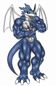 Rating: Safe Score: 0 Tags: anthro bandai_namco biceps big_muscles biped blue_body blue_skin claws countershading digimon digimon_(species) dilgearwolfang dragon e621 exveemon facial_markings fangs featureless_crotch head_markings horn klaufman male markings membrane_(anatomy) membranous_wings muscular muscular_anthro muscular_male mythological_creature mythological_scalie mythology nude red_eyes scalie solo standing tail teeth wings User: bunchy7s