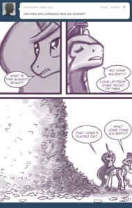 Rating: Safe Score: 0 Tags: comic dialogue duo e621 english_text equid equine feathered_wings feathers female feral friendship_is_magic hasbro horn john_joseco letter male mammal meme my_little_pony mythological_creature mythological_equine mythology over_9000 princess_celestia_(mlp) quadruped royal_guard_(mlp) tail text tumblr winged_unicorn wings User: bunchy7s