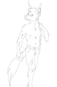 Rating: Safe Score: 0 Tags: 2014 anthro barefoot biped black_and_white bottomwear canid canine canis clothed clothing domestic_dog e621 feet front_view fur hair happy jeffurr looking_aside looking_up male mammal monochrome short_hair shorts simple_background smile solo standing topless white_background User: bunchy7s