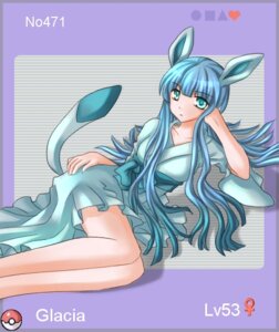 Rating: Safe Score: 0 Tags: 2000s_anime_style 2007 5_fingers alternate_species animal_humanoid arm_support biped blue_clothing blue_dress blue_ears blue_eyes blue_hair blue_tail breasts canid canid_humanoid canine canine_humanoid clothed clothing dress e621 eeveelution female fingers fully_clothed generation_4_pokemon glaceon hair hand_on_hip humanoid humanoidized leaning_on_elbow long_ears long_hair looking_at_viewer lying mammal mammal_humanoid nintendo on_side pokemon pokemon_(species) pokemon_humanoid pokemorph ryuna-chan shaded simple_background solo tail tan_body tan_skin User: bunchy7s